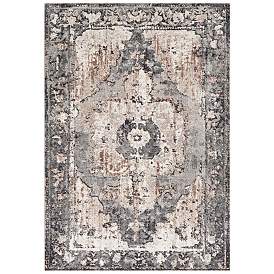 Image2 of Surya Chelsea CSA-2304 5'x8' Charcoal and Ivory Area Rug