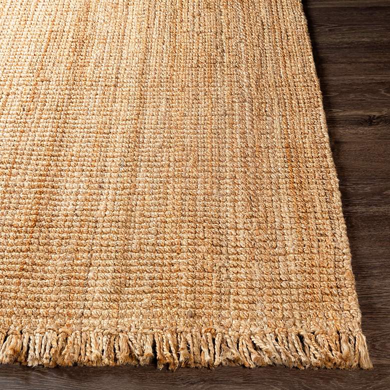 Image 6 Surya Chunky Naturals CYT-2300 5'x7'6" Camel Area Rug more views