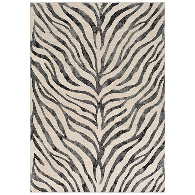 Image 2 Surya City CR613 5'3" x 7'3" Taupe Area Rug