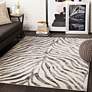 3_Surya City CR613 5'3" x 7'3" Taupe Area Rug more views