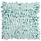Surya Claire Green 22" Square Throw Pillow