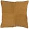 Surya Conrad Mustard 20" Square Decorative Throw Pillow