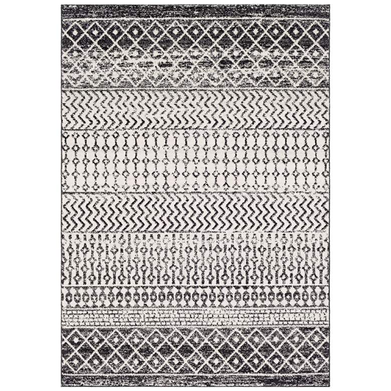 Image 2 Surya Elaziz ELZ-2307 5'3"x7'6" Black Area Rug
