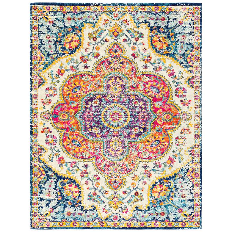 Image 2 Surya Elaziz ELZ-2335 7'10"x10'3" Pink and Saffron Area R