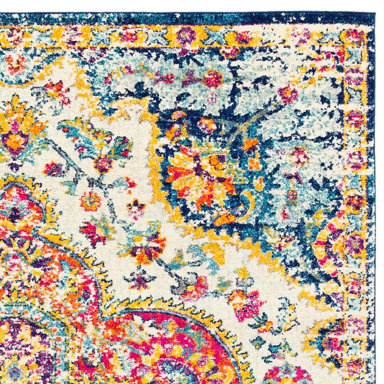 Image 3 Surya Elaziz ELZ-2335 7'10"x10'3" Pink and Saffron Area R more views
