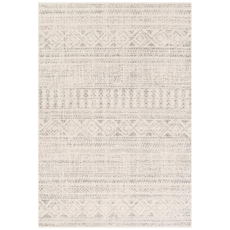 Image 1 Surya Elaziz ELZ-2354 5'3"x7'6" Gray and White Area Rug