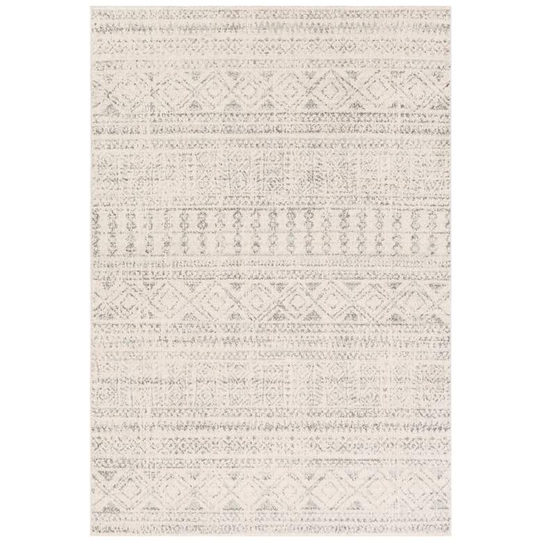 Image 1 Surya Elaziz ELZ-2354 5&#39;3 inchx7&#39;6 inch Gray and White Area Rug