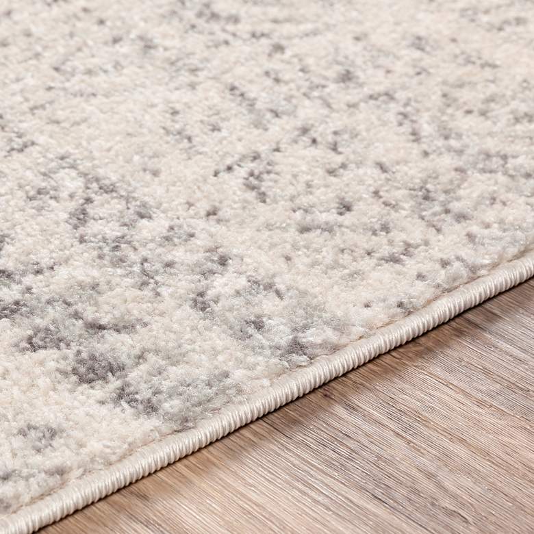 Image 3 Surya Elaziz ELZ-2354 5'3"x7'6" Gray and White Area Rug more views