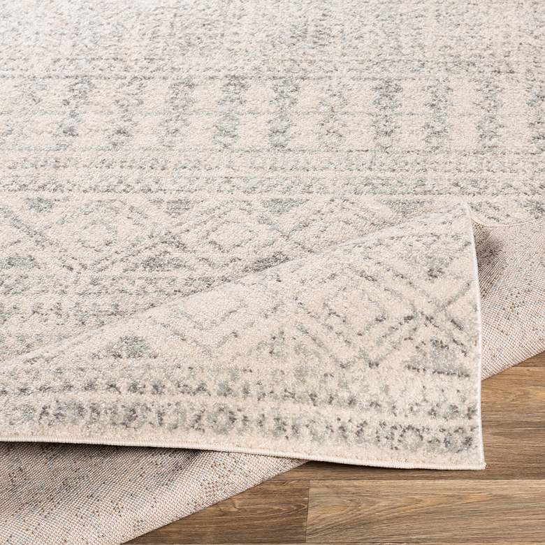 Image 4 Surya Elaziz ELZ-2354 5'3"x7'6" Gray and White Area Rug more views