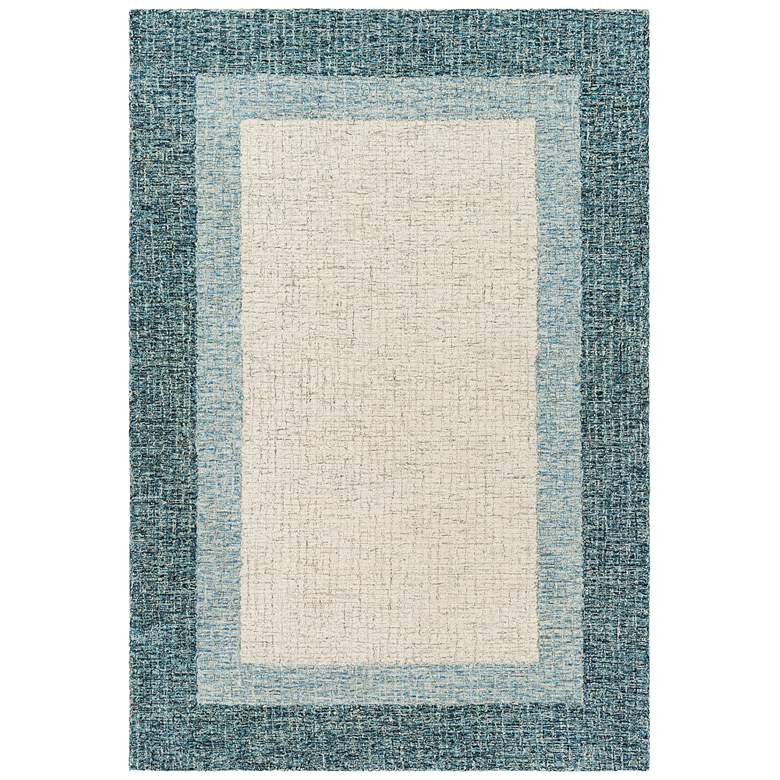 Image 1 Surya Elena EAE-2303 5'x7'6" Navy and Beige Area Rug