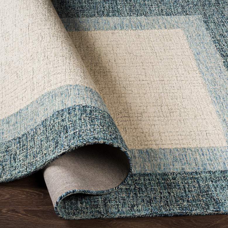 Image 3 Surya Elena EAE-2303 5'x7'6" Navy and Beige Area Rug more views