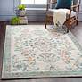 Thumbnail1 of Surya Erin ERN-2307 2'x3' Cream and Sage Area Rug