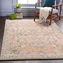 1_Surya Erin ERN-2308 5'x7'6" Pale Pink and Sage Area Rug