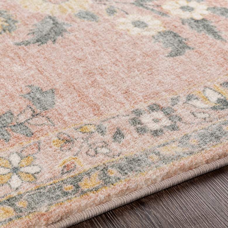 Image 4 Surya Erin ERN-2308 5'x7'6" Pale Pink and Sage Area Rug more views