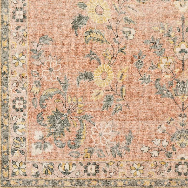 Image 6 Surya Erin ERN-2308 5'x7'6" Pale Pink and Sage Area Rug more views