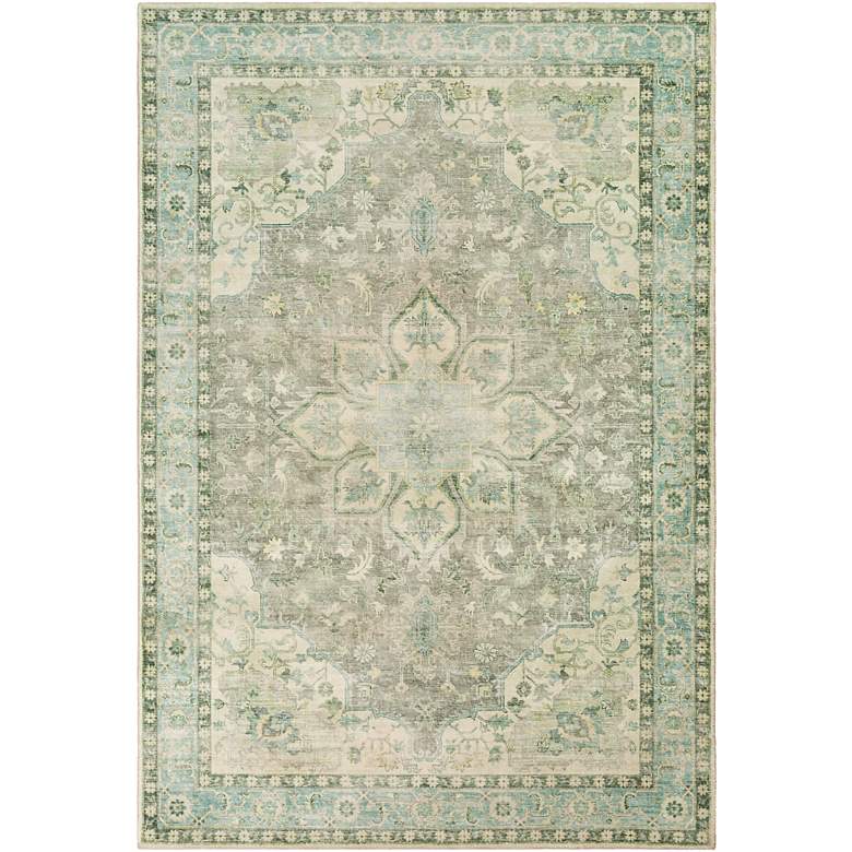 Image 2 Surya Erin ERN-2309 5'x7'6" Cream and Sage Area Rug
