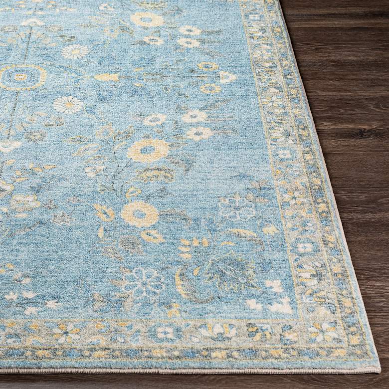 Image 1 Surya Erin ERN-2311 5'x7'6" Denim and Cream Area Rug