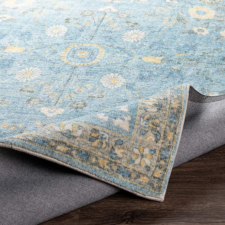 Image 4 Surya Erin ERN-2311 5'x7'6" Denim and Cream Area Rug more views