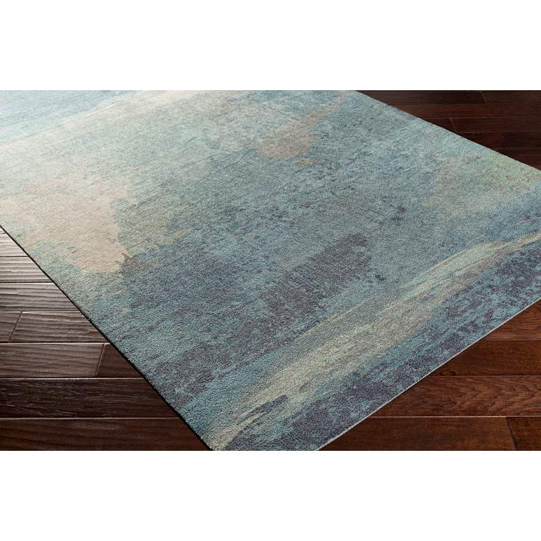 Image 4 Surya Felicity FCT-8000 5'x8' Blue and Khaki Area Rug more views