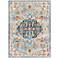 Surya Floransa FSA-2314 Blue and Orange Rectangular Area Rug