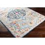 Thumbnail2 of Surya Floransa FSA-2314 6'7"x9' Blue and Orange Area Rug more views