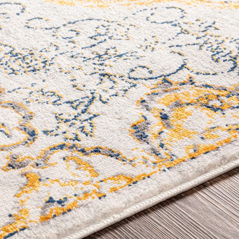 Image 3 Surya Floransa FSA-2325 5'3"x7'1" Beige and Navy Area Rug more views