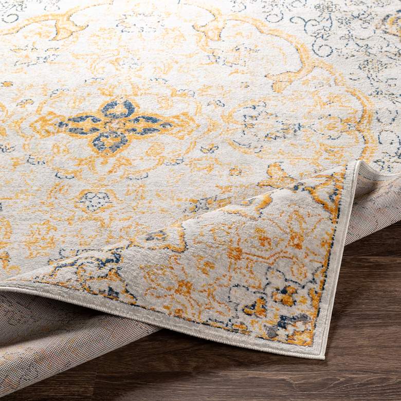 Image 4 Surya Floransa FSA-2325 5'3"x7'1" Beige and Navy Area Rug more views