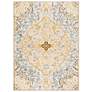 Thumbnail1 of Surya Floransa FSA-2325 6'7"x9' Beige and Navy Area Rug