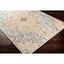 Thumbnail2 of Surya Floransa FSA-2325 6'7"x9' Beige and Navy Area Rug more views