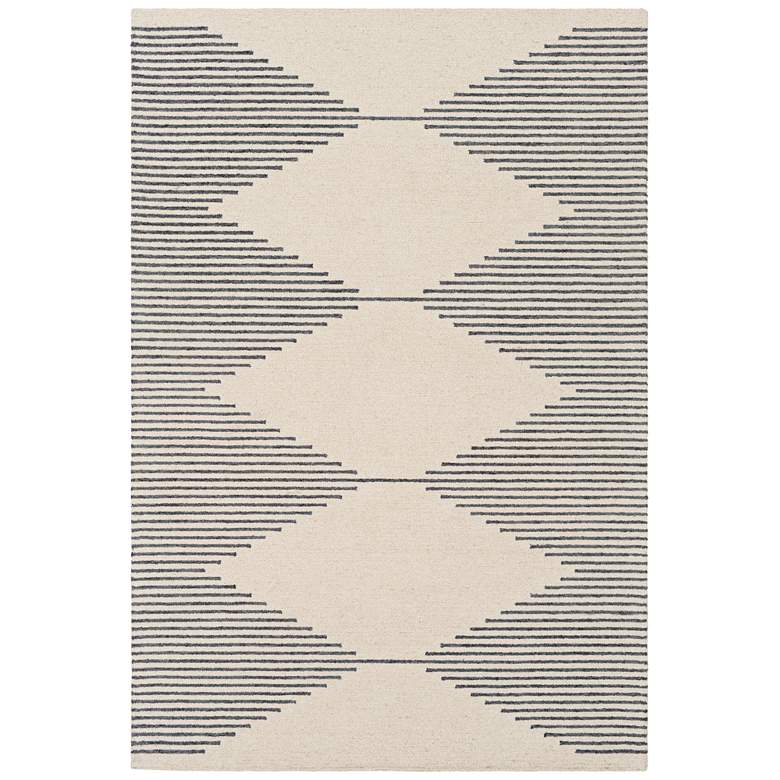 Image 1 Surya Granada GND-2332 8'x10' Charcoal and Beige Area Rug