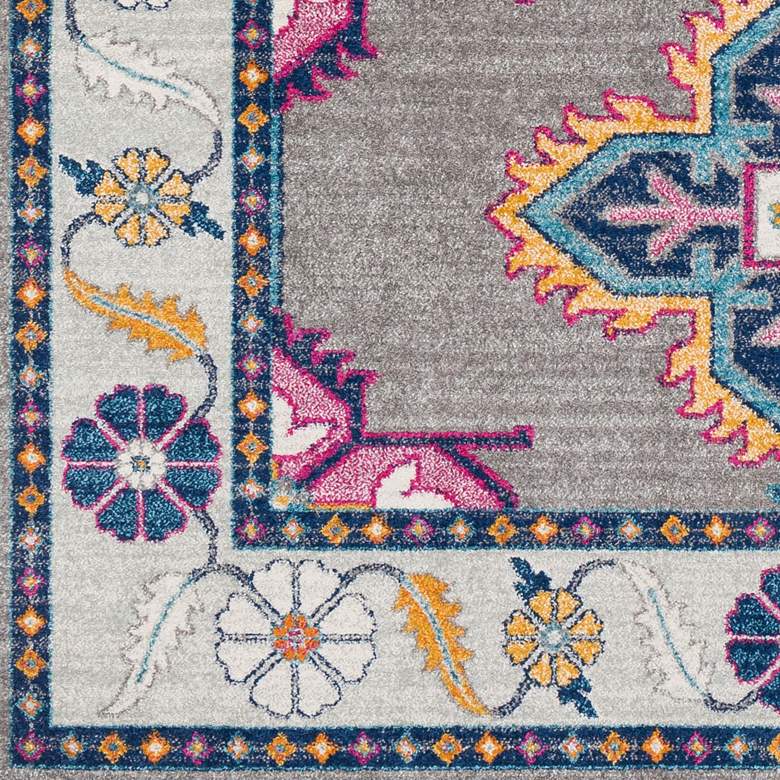 Surya Harput 5&#39;3&quot;x7&#39;3&quot; Dark Blue and Bright Red Area Rug more views