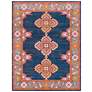 Thumbnail2 of Surya Harput 7'10"x10'3" Dark Blue and Burnt Orange Area