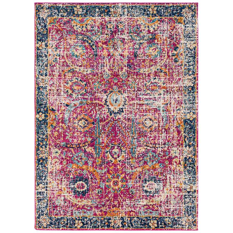 Image 2 Surya Harput HAP-1013 5&#39;x8&#39; Garnet and Dark Blue Area Rug