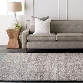 Image1 of Surya Harput HAP-1029 5'x8' Charcoal and Beige Area Rug