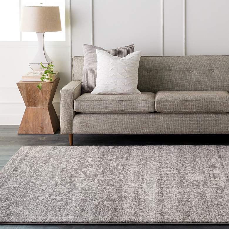 Image 1 Surya Harput HAP-1029 5'x8' Charcoal and Beige Area Rug