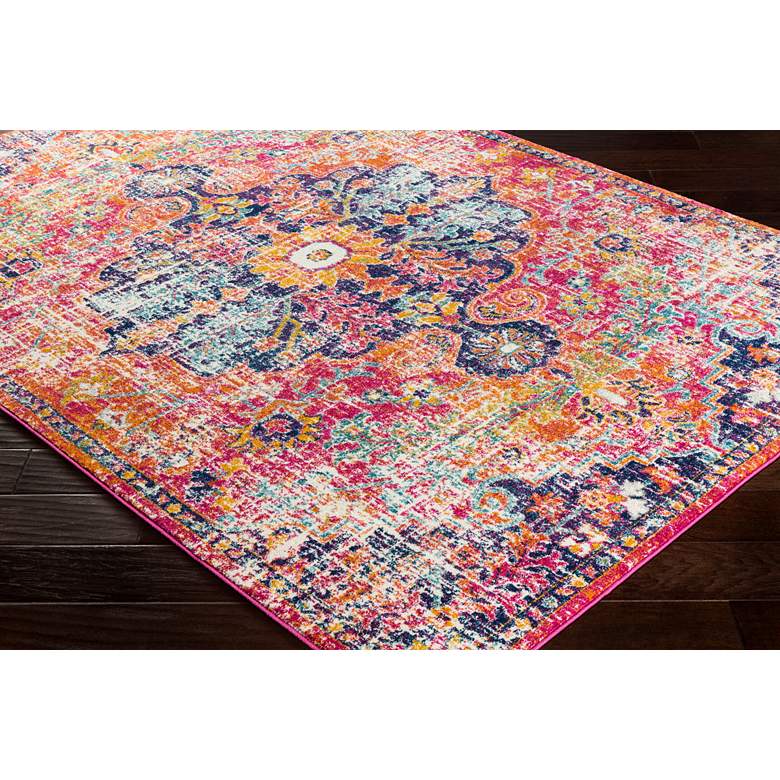 Image 3 Surya Harput HAP-1062 5'x8' Saffron and Teal Area Rug more views