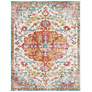 Thumbnail2 of Surya Harput HAP-1067 8'x10' Burnt Orange and Teal Area Rug