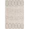 Surya Hygge HYG-2305 Charcoal and White Area Rug