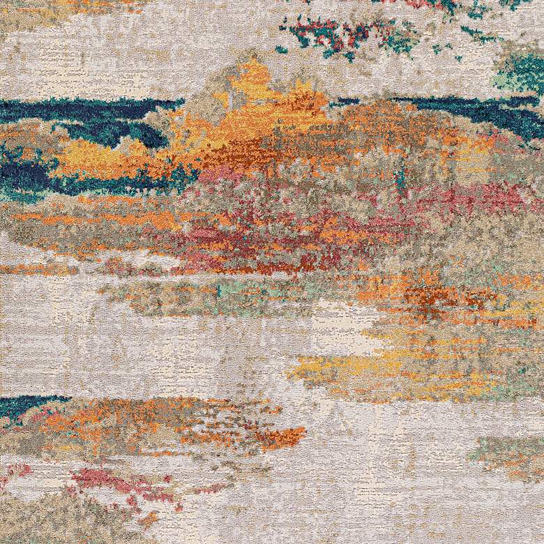 Image 3 Surya Illusions ILS-2302 5'3"x7'3" Cream and Sage Area Ru more views