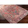 Thumbnail3 of Surya Iris IRS-2310 5'x8' Bright Red and Navy Area Rug more views