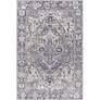 2_Surya Iris IRS-2359 5'x7'6" Charcoal and Cream Area Rug