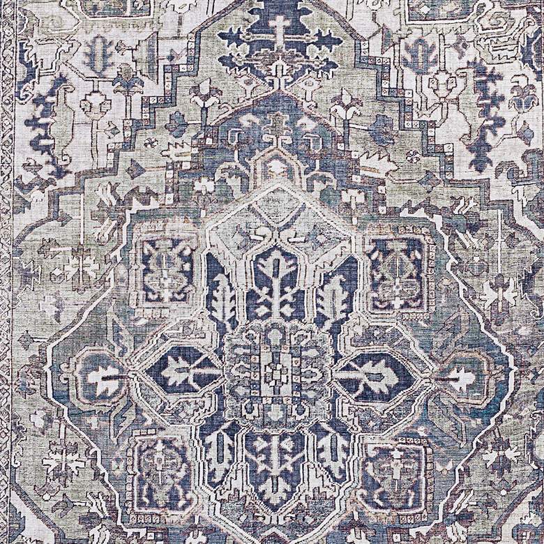 Image 3 Surya Iris IRS-2359 5'x7'6" Charcoal and Cream Area Rug more views