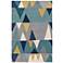 Surya Kennedy KDY-3012 Bright Blue and Gray Area Rug