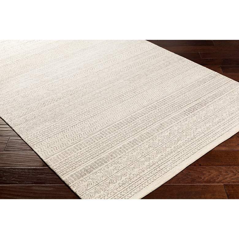 Image 3 Surya Maroc MAR-2303 5'x8' Cream and Medium Gray Area Rug more views