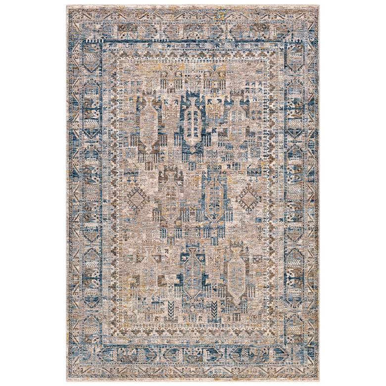 Image 2 Surya Mirabel MBE-2302 7'10"x10'3" Navy and Cream Area Ru