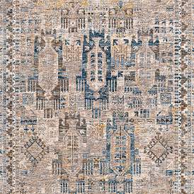 Image3 of Surya Mirabel MBE-2302 7'10"x10'3" Navy and Cream Area Ru more views