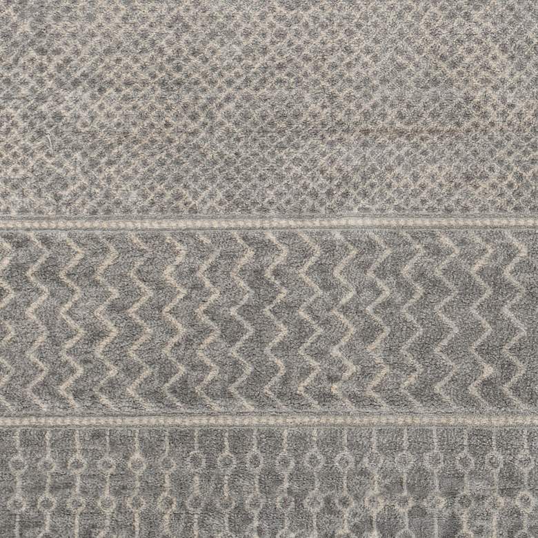 Image 3 Surya Monaco MOC-2304 5'x8' Silver Gray and Cream Area Rug more views