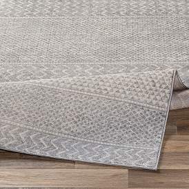 Image5 of Surya Monaco MOC-2304 5'x8' Silver Gray and Cream Area Rug more views