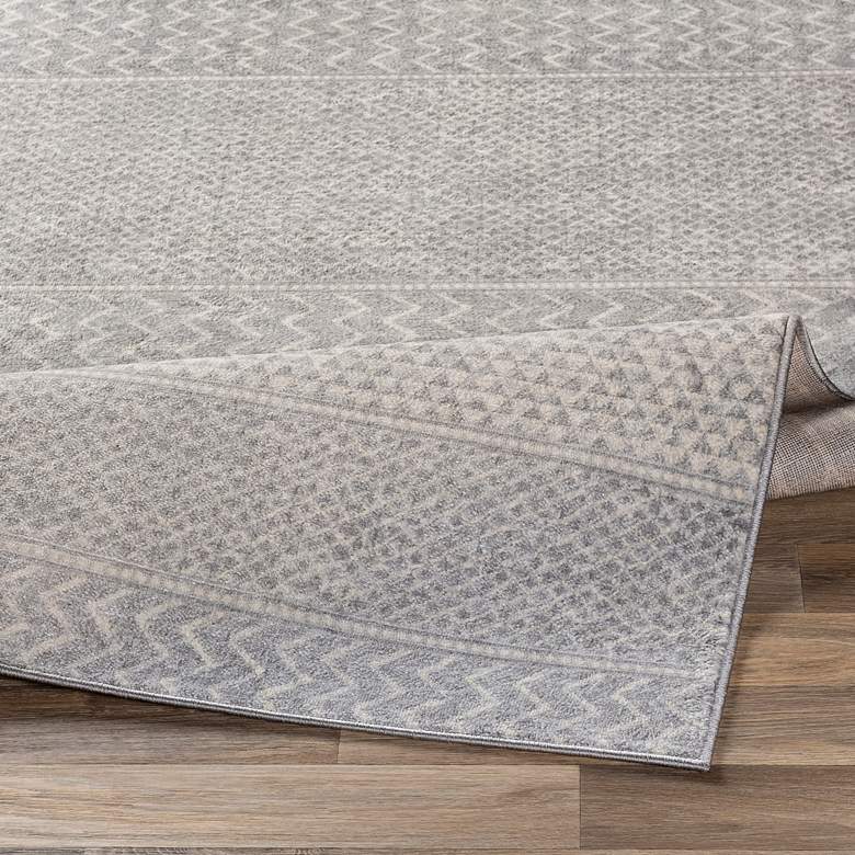 Image 5 Surya Monaco MOC-2304 5&#39;x8&#39; Silver Gray and Cream Area Rug more views