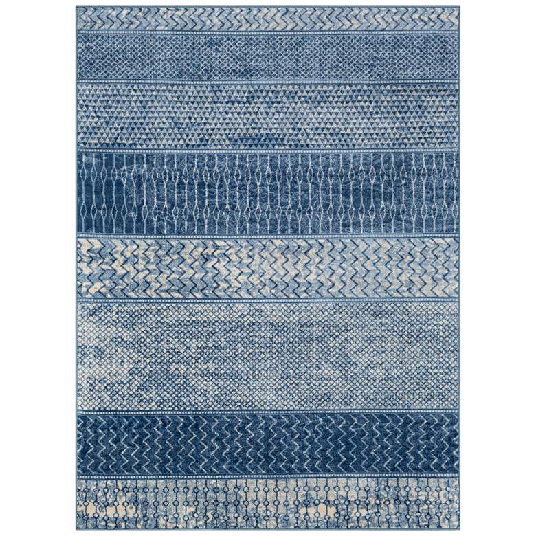 Image 2 Surya Monaco MOC-2305 5&#39;3 inchx7&#39;3 inch Blue and Navy Area Rug